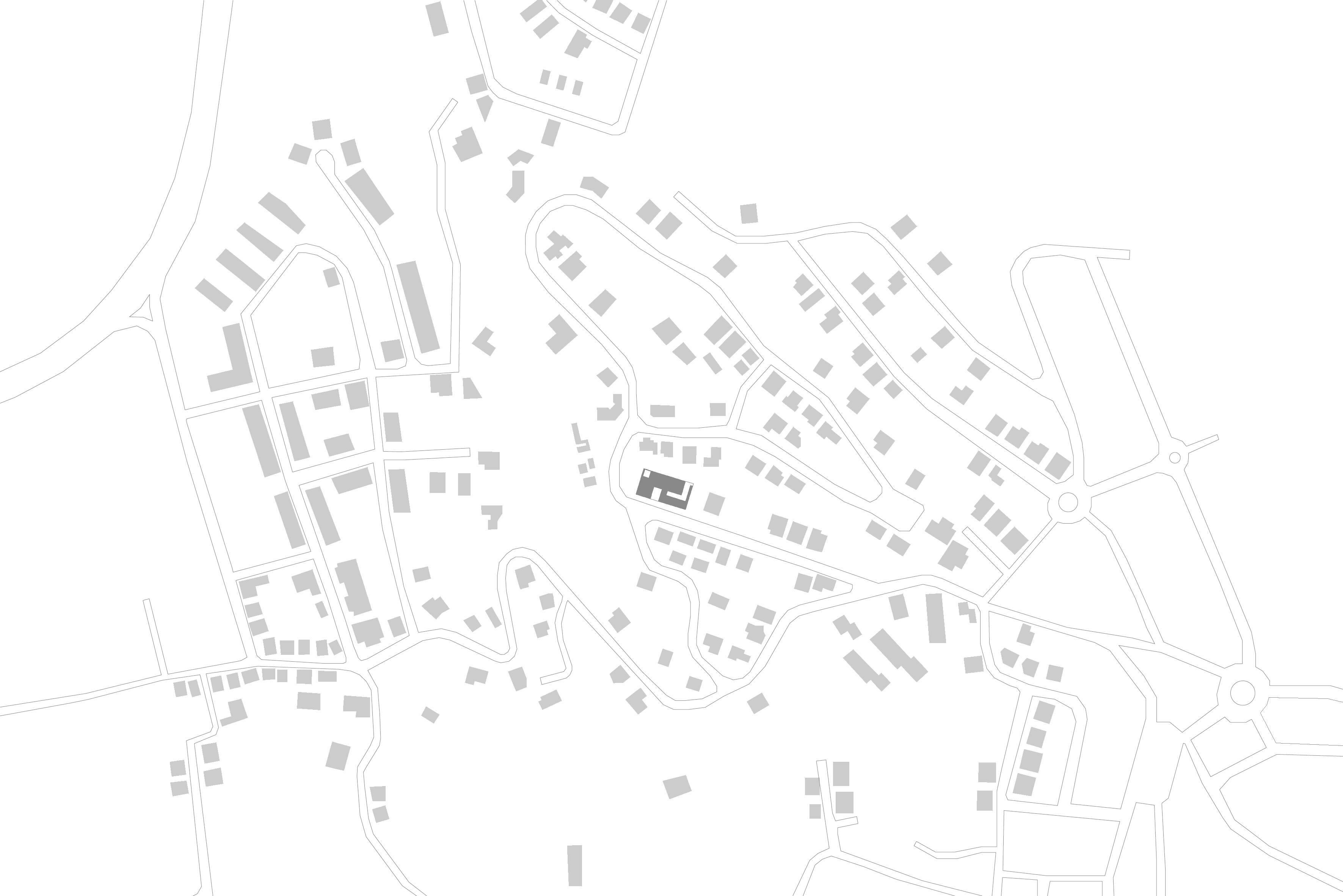 Implantação — Casa em Leiria