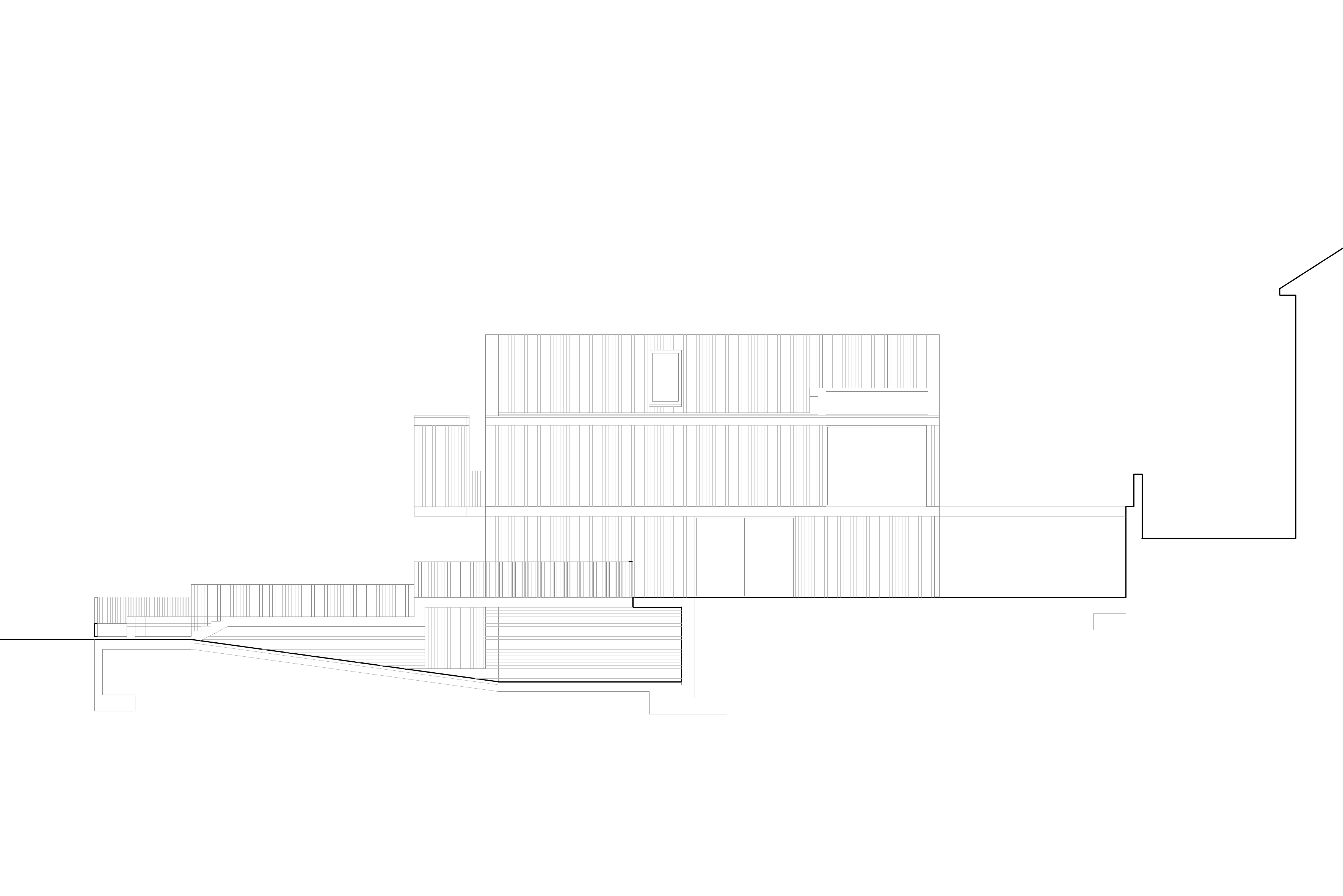 Alçado — Casa em São Pedro do Estoril