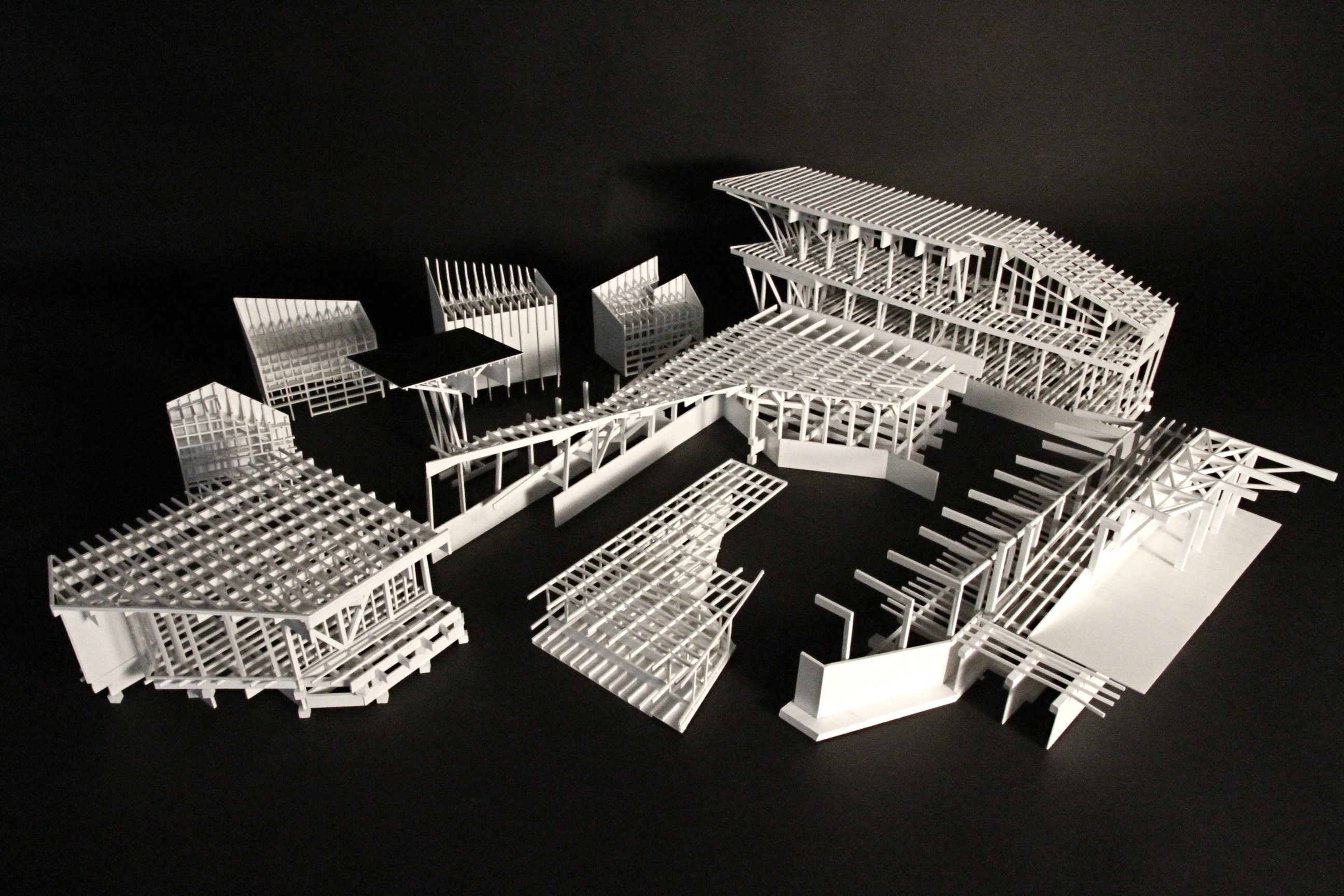 Maquete — Centro Sócio-Cultural da Costa Nova