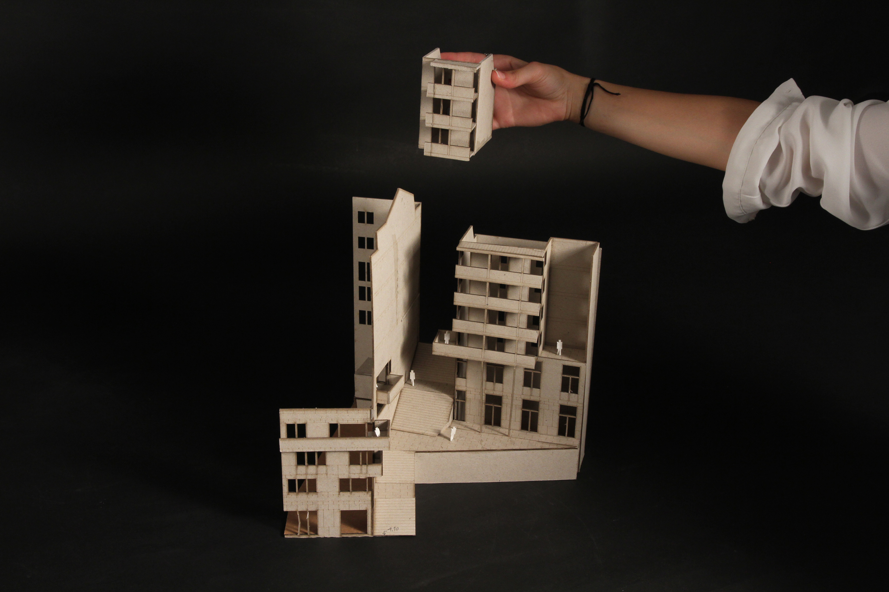 Maquete — Largo de Santos
