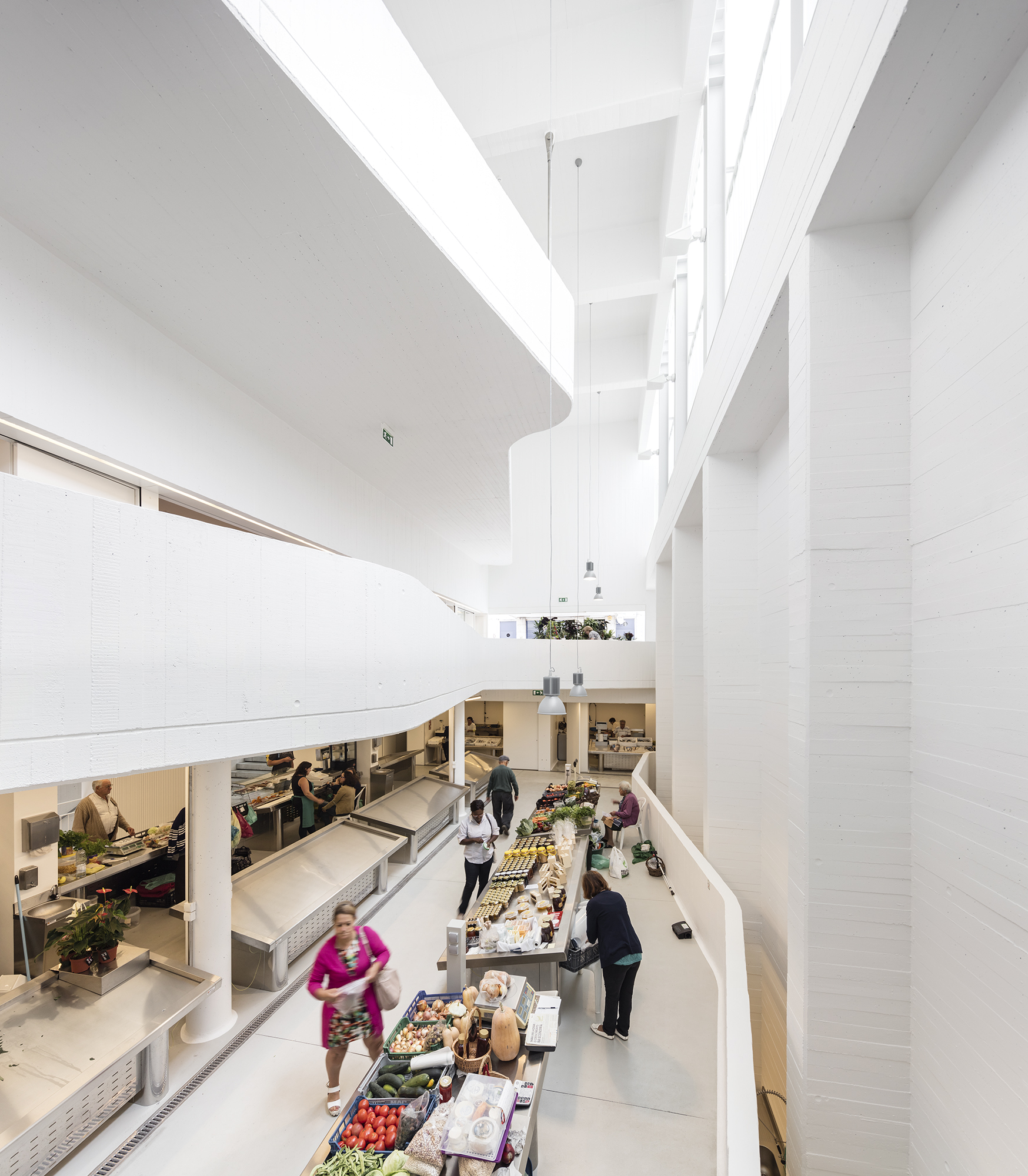 Fotografia — Mercado Municipal de Abrantes, Abrantes, Santarém, Portugal