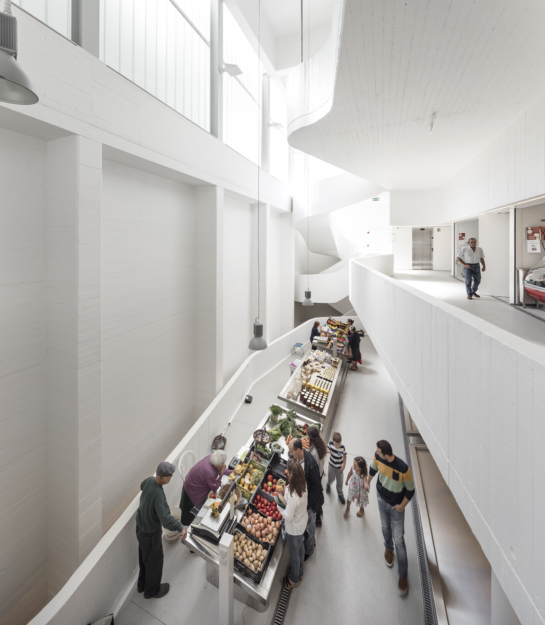 Fotografia — Mercado Municipal de Abrantes, Abrantes, Santarém, Portugal