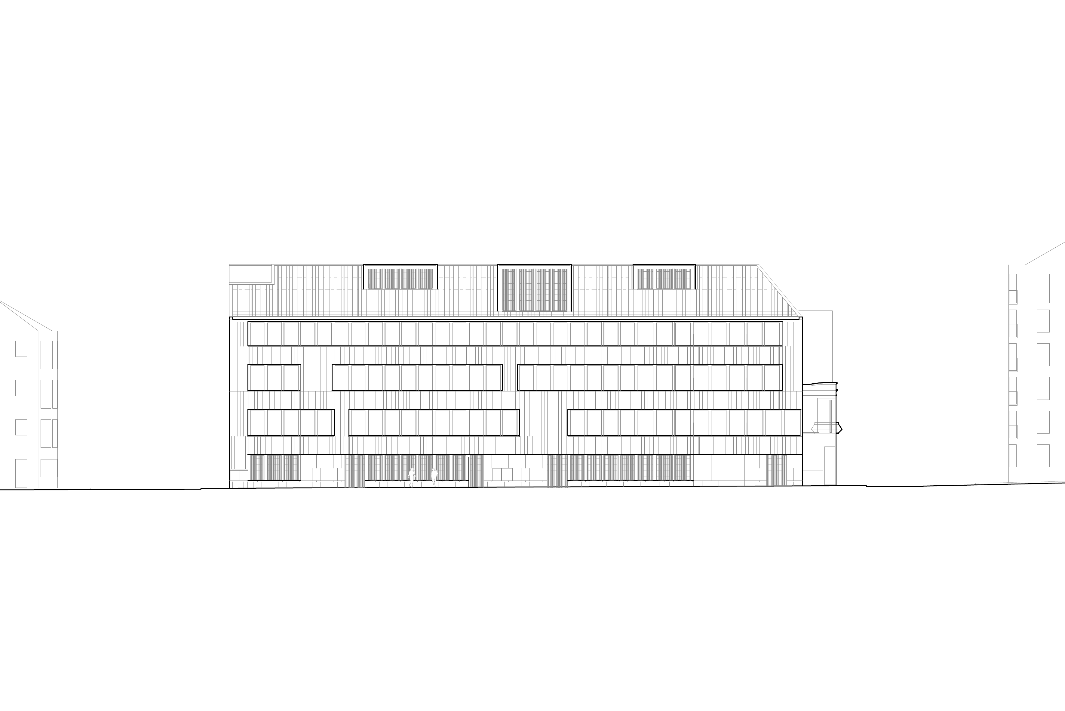Alçado — Redbridge School